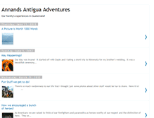 Tablet Screenshot of annandsantiguaadventures.blogspot.com