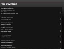 Tablet Screenshot of freedownload2010.blogspot.com