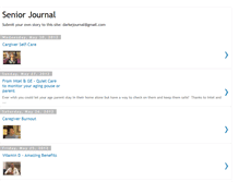 Tablet Screenshot of darkeseniorjournal.blogspot.com
