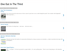 Tablet Screenshot of oneoutinthethird.blogspot.com