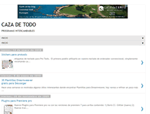 Tablet Screenshot of cazadetodido.blogspot.com