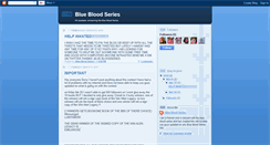 Desktop Screenshot of bluebloodseries.blogspot.com