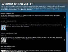 Tablet Screenshot of larumbadelosmuller.blogspot.com