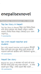 Mobile Screenshot of enepalisexnovel.blogspot.com