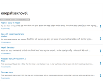 Tablet Screenshot of enepalisexnovel.blogspot.com