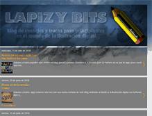 Tablet Screenshot of lapizybits.blogspot.com