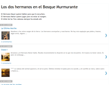 Tablet Screenshot of hermanosenelbosque.blogspot.com