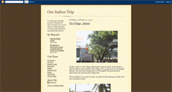 Desktop Screenshot of ourindiantrip.blogspot.com