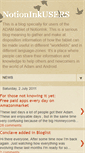 Mobile Screenshot of notioninkusers.blogspot.com