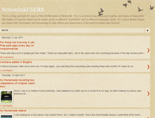 Tablet Screenshot of notioninkusers.blogspot.com