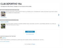 Tablet Screenshot of clubdeportivoyka.blogspot.com