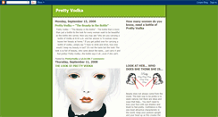 Desktop Screenshot of prettyvodka.blogspot.com