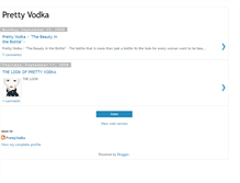 Tablet Screenshot of prettyvodka.blogspot.com
