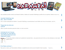 Tablet Screenshot of carambapublishing.blogspot.com