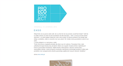 Desktop Screenshot of proecoproject.blogspot.com