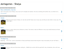 Tablet Screenshot of darkillyria-shaiya.blogspot.com