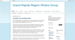 Desktop Screenshot of grandrapidsregionwritersgroup.blogspot.com