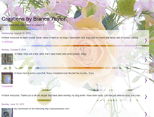 Tablet Screenshot of biancascreations.blogspot.com