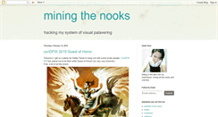 Desktop Screenshot of miningthenooks.blogspot.com