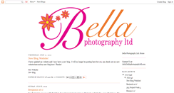 Desktop Screenshot of bellaphotographyltd.blogspot.com