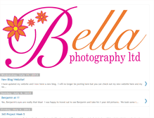 Tablet Screenshot of bellaphotographyltd.blogspot.com