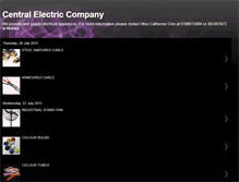 Tablet Screenshot of central-electric.blogspot.com