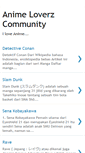 Mobile Screenshot of animeloverzcommunity.blogspot.com