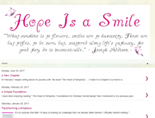 Tablet Screenshot of hopeisasmile.blogspot.com