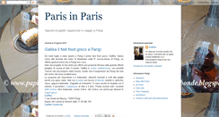 Desktop Screenshot of parisinparis.blogspot.com