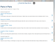 Tablet Screenshot of parisinparis.blogspot.com