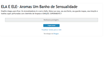 Tablet Screenshot of banhodesensualidade.blogspot.com