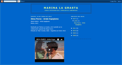 Desktop Screenshot of marinalagrasta.blogspot.com