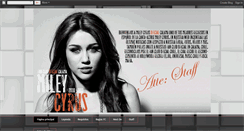 Desktop Screenshot of mileycyrusoficialcalama.blogspot.com