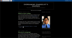 Desktop Screenshot of exergamingevangelist.blogspot.com