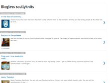 Tablet Screenshot of bloglesssullyknits.blogspot.com