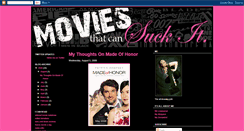 Desktop Screenshot of moviesthatcansuckit.blogspot.com