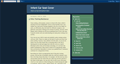 Desktop Screenshot of infantcarseat-covers.blogspot.com