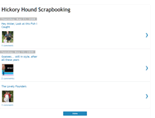 Tablet Screenshot of hickoryhound.blogspot.com