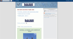 Desktop Screenshot of blaumaritravel.blogspot.com