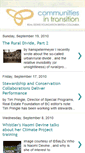 Mobile Screenshot of communitytransition.blogspot.com
