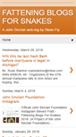 Mobile Screenshot of fatteningblogsforsnakes.blogspot.com