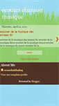Mobile Screenshot of ecouter-chanson-musiquee.blogspot.com