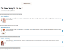 Tablet Screenshot of gastrocirurgiananet.blogspot.com