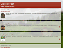 Tablet Screenshot of gracefulfeet.blogspot.com