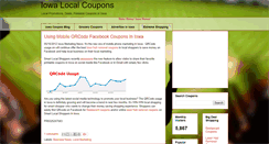 Desktop Screenshot of iowa-local-coupons.blogspot.com