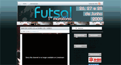 Desktop Screenshot of maratonadefutsal.blogspot.com