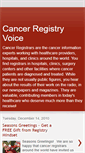 Mobile Screenshot of cancerregistry.blogspot.com