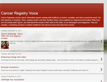 Tablet Screenshot of cancerregistry.blogspot.com