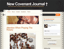 Tablet Screenshot of newcovenantjournal.blogspot.com