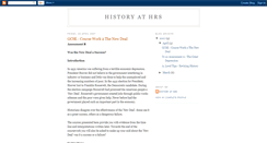 Desktop Screenshot of historyathrs.blogspot.com
